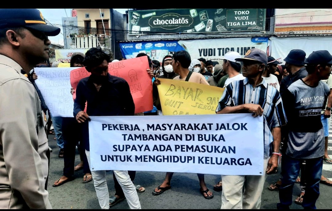 Rakyat Menggugat: Demo Sengit di Blitar Menuntut Dibukanya Kembali Tambang Pasir