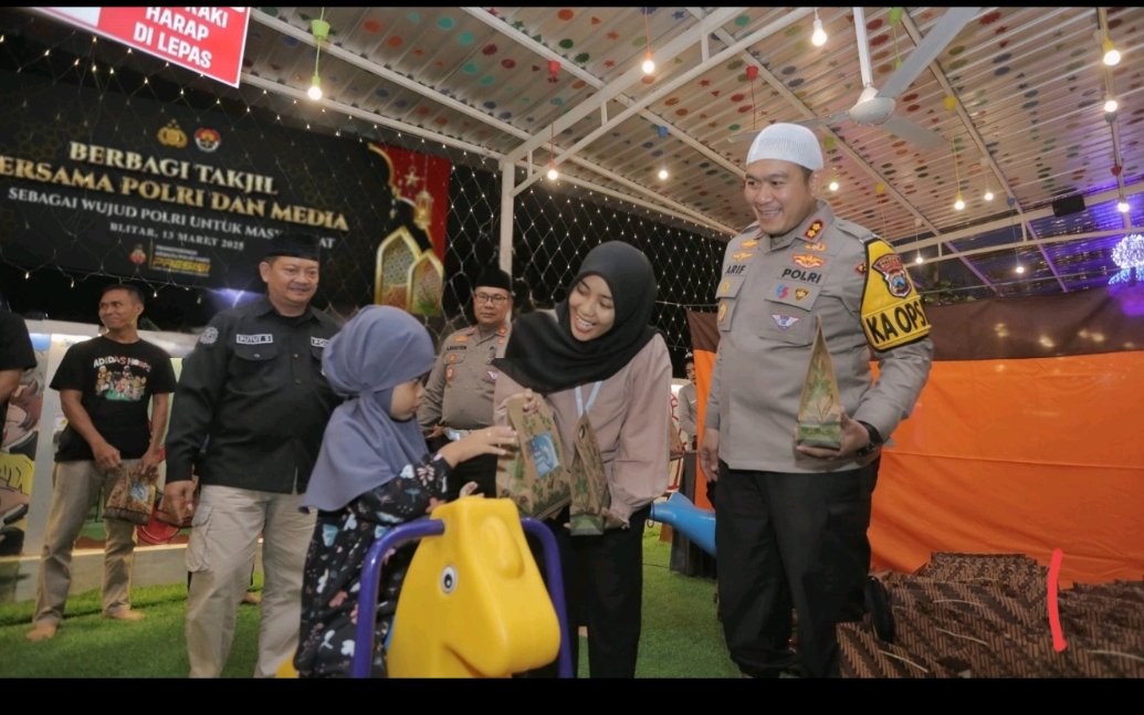 Safari Ramadhan, Kapolres Blitar Pererat Sinergi TNI-Polri, Forkopimda, dan Media