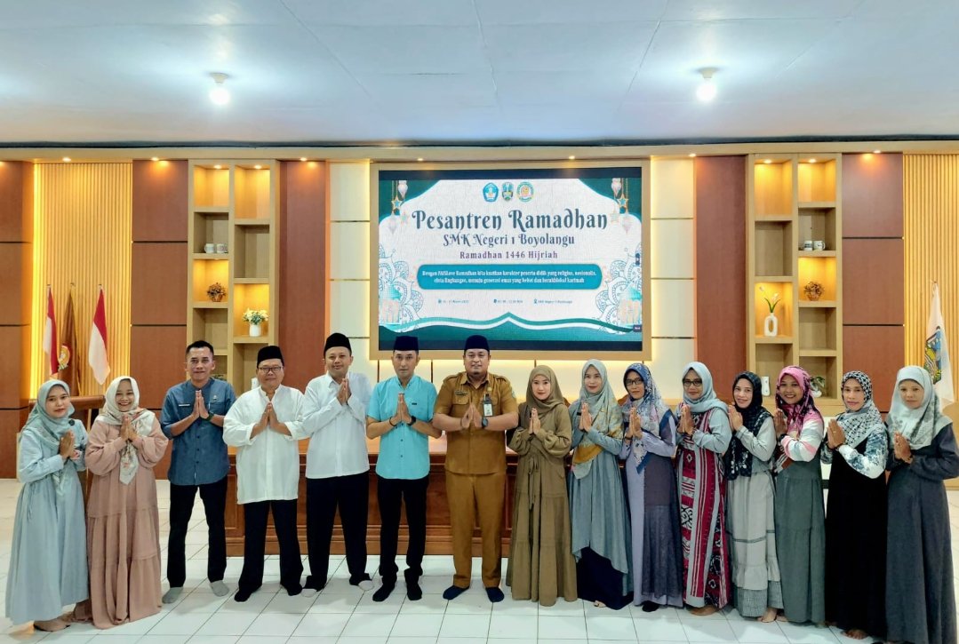 SMKN 1 Boyolangu Mantapkan Karakter Religius Lewat Pondok Ramadhan