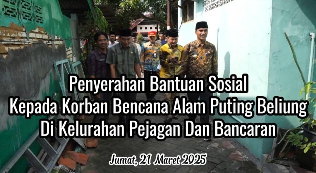 Bupati Bangkalan Salurkan Bantuan untuk Korban Puting Beliung