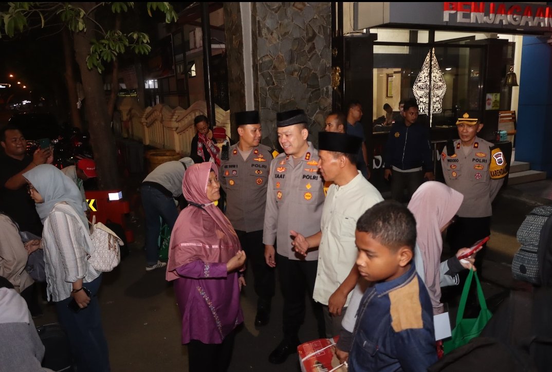 Kapolres dan Wakil Bupati Tulungagung Sambut Peserta “Mudik Seru Bareng NU”