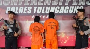 Kapolres Tulungagung Tegas, Tangkap 7 Pelaku Balon Udara Petasan yang Meledak di Gandong