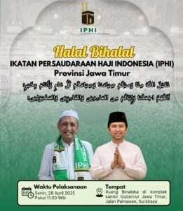 IPHI Jatim Gelar Halal Bihalal, Doakan Kelancaran Haji Jamaah