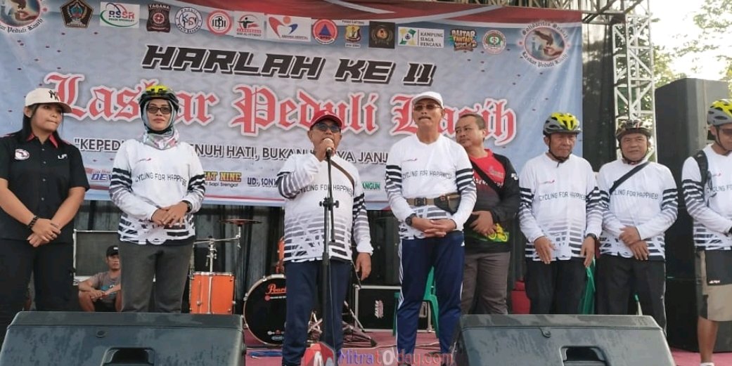 Bupati Blitar dan Mantan Wali Kota Samanhudi Hadiri HUT ke-11 Laskar Peduli Kasih