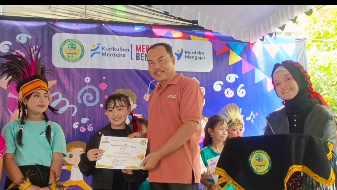 Gelar Karya P5 SDN 1 Kampungdalem, Gempita Senam Kreasi Wujudkan Generasi Sehat Berkarakter Pancasila