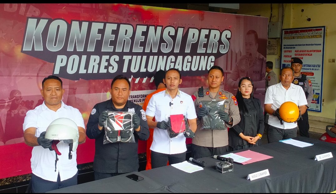 Sindikat Curanmor di Tulungagung Dibekuk, Pelaku Libatkan Anak Tiri Pelajar SMP