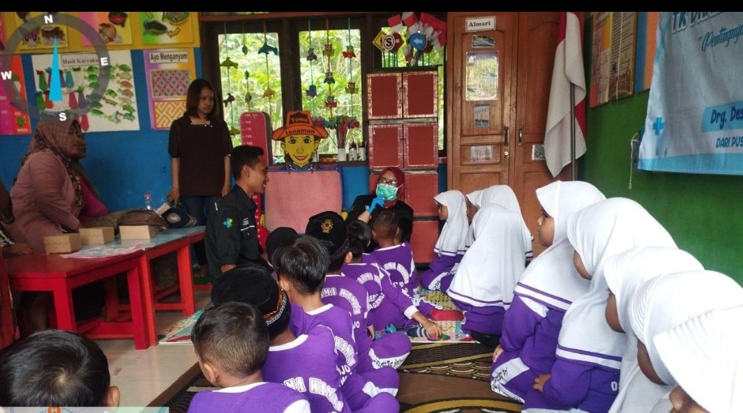 Puskesmas Pagerwojo Gelar Edukasi dan Pemeriksaan Gigi untuk Anak Usia Dini