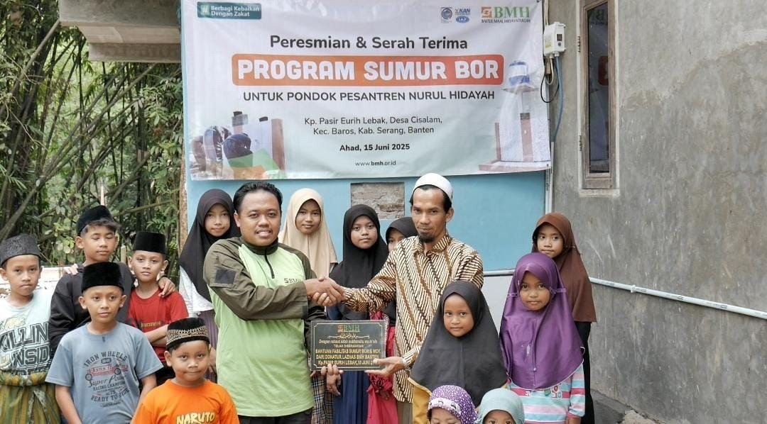 Penantian Panjang Terbayar! Santri Nurul Hidayah Kini Punya Sumber Air Sendiri