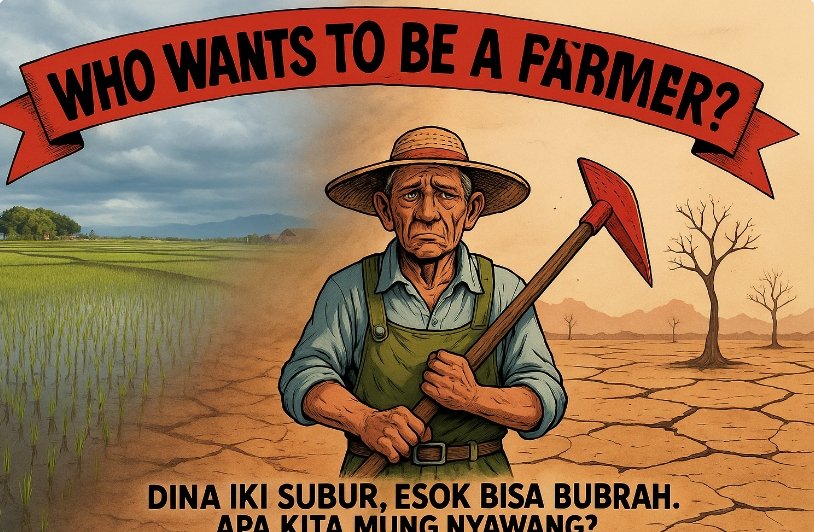 Siapa Mau Jadi Petani? Krisis Regenerasi dan Ancaman Ketahanan Pangan