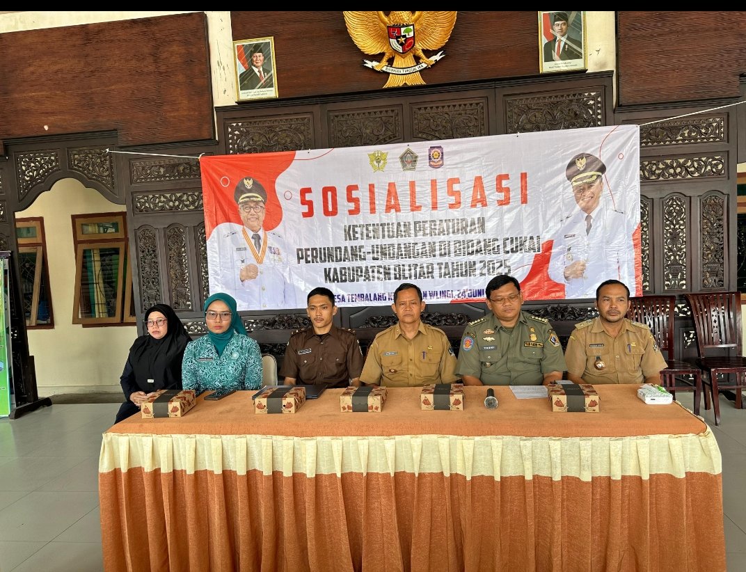 Ibu-Ibu PKK Dibekali Pengetahuan Rokok Ilegal: Sosialisasi DBHCHT Blitar Edukatif dan Penuh Semangat