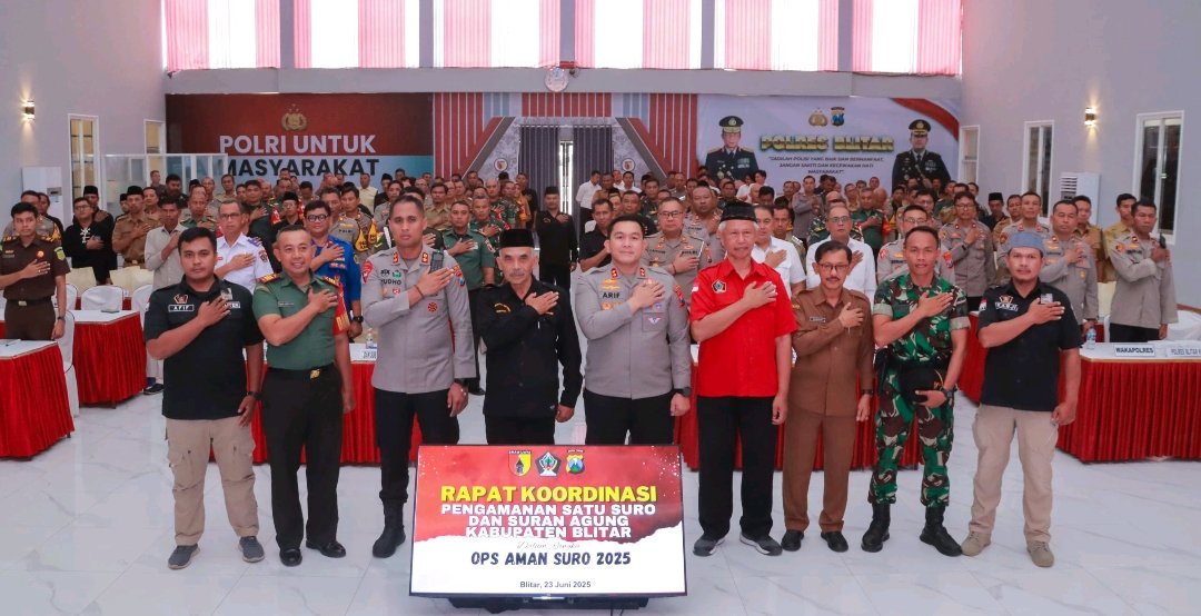 Kapolres Blitar Ingatkan Warga PSHT: Dilarang Bawa Sajam dan Konvoi Motor saat Suran Agung