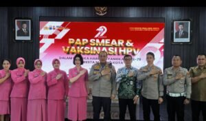 Polresta Malang Kota Gelar Layanan Pap Smear dan Vaksin HPV Gratis