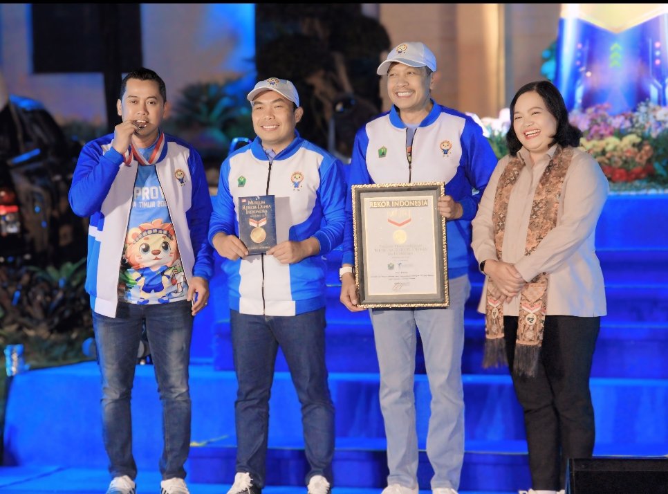 Pemkot Malang & Tugu Tirta Ukir Rekor MURI Lewat Anjungan Air Siap Minum di Porprov Jatim 2025