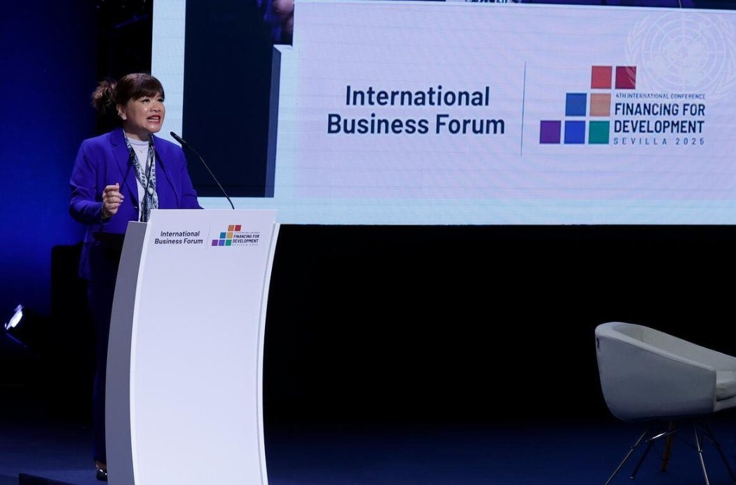 Ketua Umum APINDO Shinta Kamdani Pimpin Komite Bisnis PBB di FFD4 Spanyol