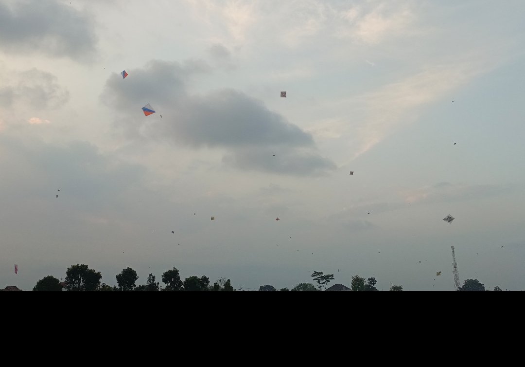 Semarak Layangan di Langit Ngrowo: Tradisi Lama yang Kembali Bersinar