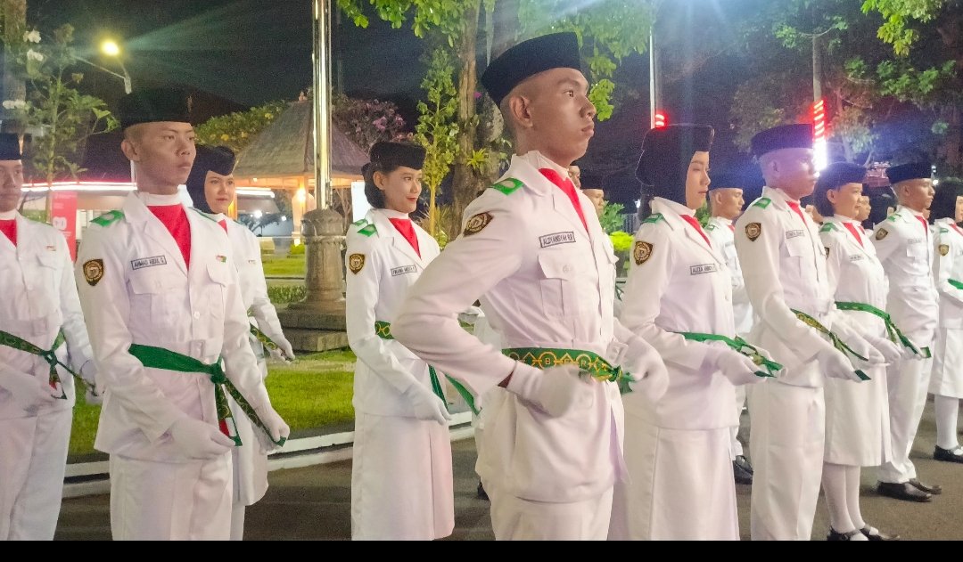 Pengukuhan Paskibraka Tulungagung 2025