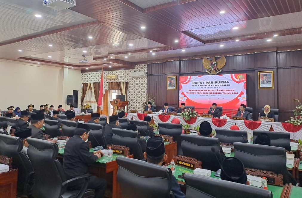 Sidang Paripurna Istimewa DPRD Trenggalek, Dari Parlemen ke Rakyat bersama Asa Presiden Prabowo