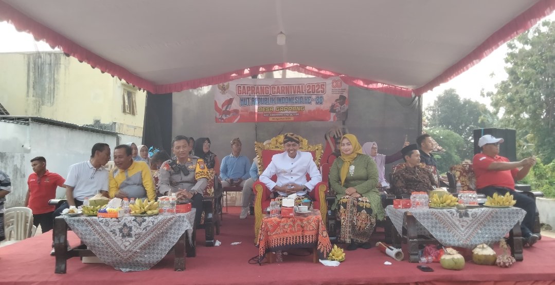 Carnival HUT RI ke-80 di Gaprang: Kreativitas Rakyat Jadi Simbol Kebangkitan Desa