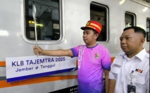 Gus Fawait Apresiasi KAI Daop IX, Dukung Tajemtra 2025 dengan Angkutan Gratis