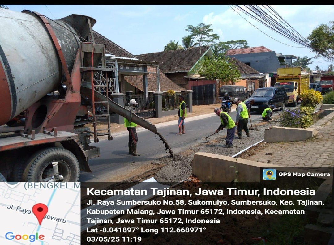 Peningkatan Jalan Sumbersuko–Tumpang Rampung, Akses Ekonomi Warga Tajinan Kian Lancar