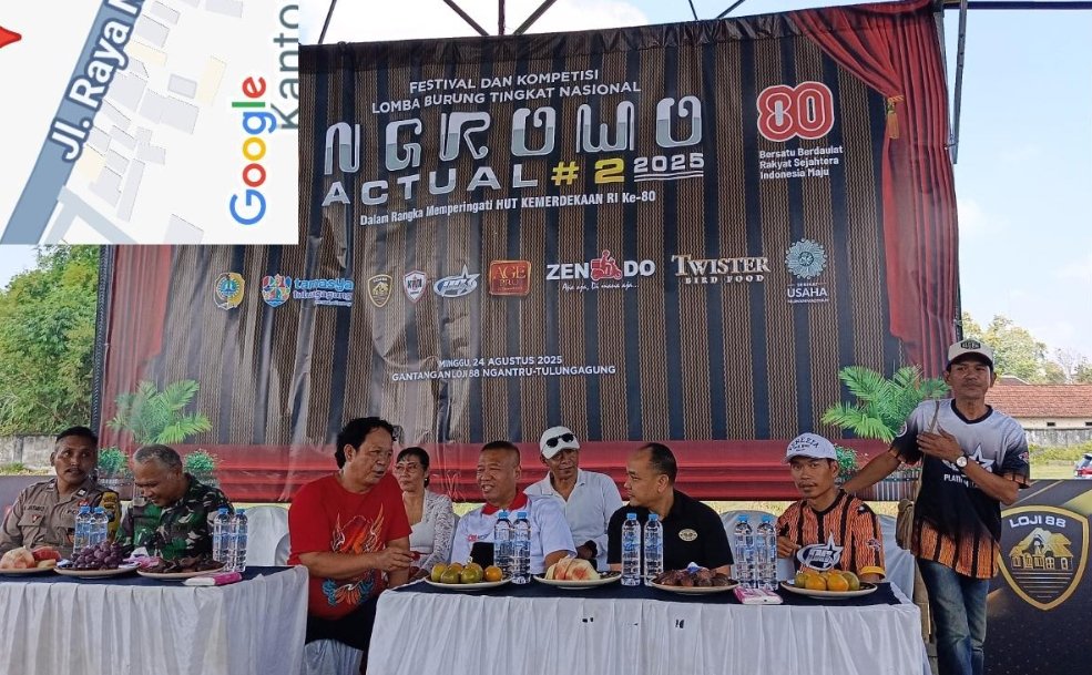 Ngrowo Actual #2 Tahun 2025, Festival Lomba Burung Nasional Angkat Nama Tulungagung