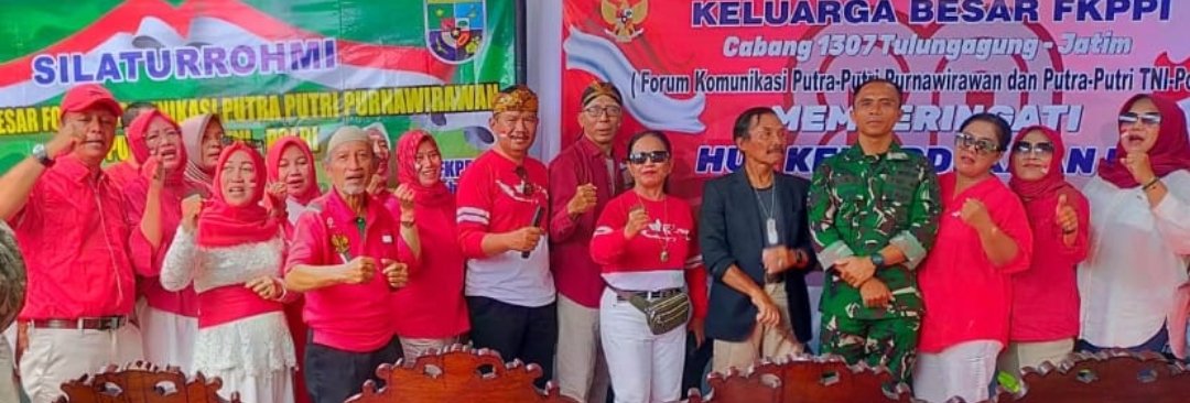 Silaturahmi FKPPI 1307/Tulungagung Teguhkan Soliditas, Kobarkan Semangat Juang 80 Tahun Merdeka