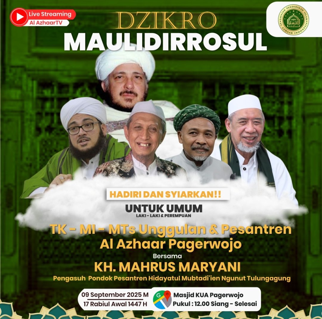 Maulid Nabi di Pagerwojo: Wadah Silaturahmi Masyarakat