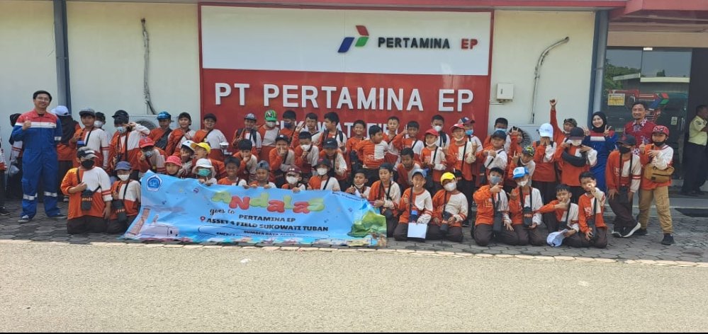 Siswa SD Insan Kamil Tuban Belajar Energi di Pertamina Sukowati, Semangat Cita-cita Pun Menyala