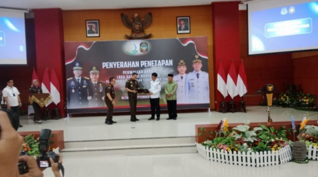 Wali Kota Blitar Terima Penetapan Perwalian 17 Anak dari Kejati Jatim
