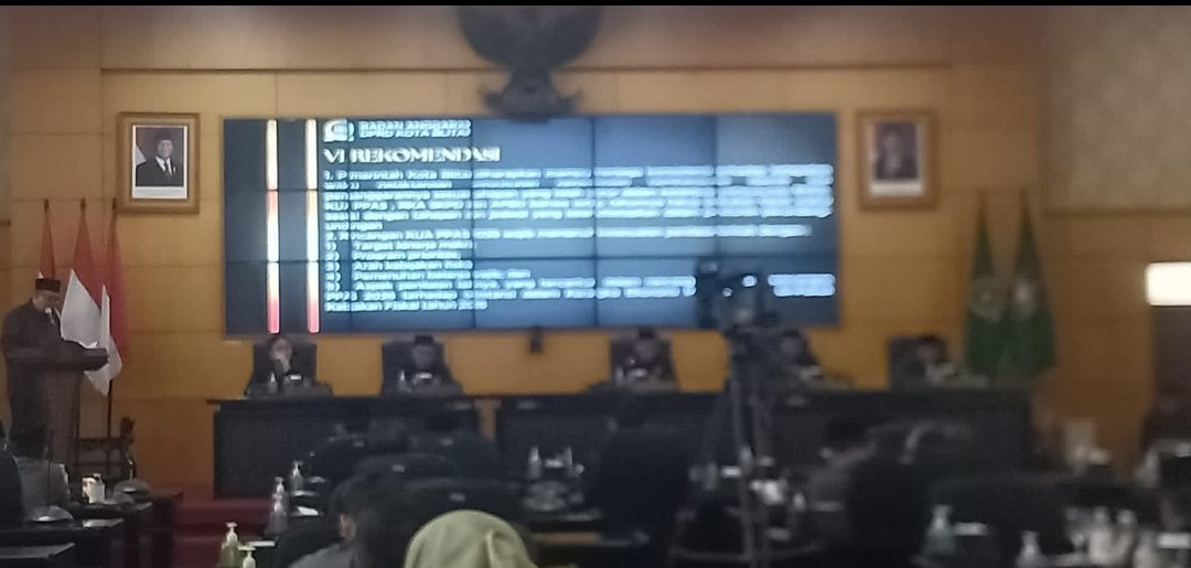 DPRD Blitar dan Pemkot Tetapkan KUA-PPAS 2026, Sinergi Wujudkan Pembangunan Berkelanjutan