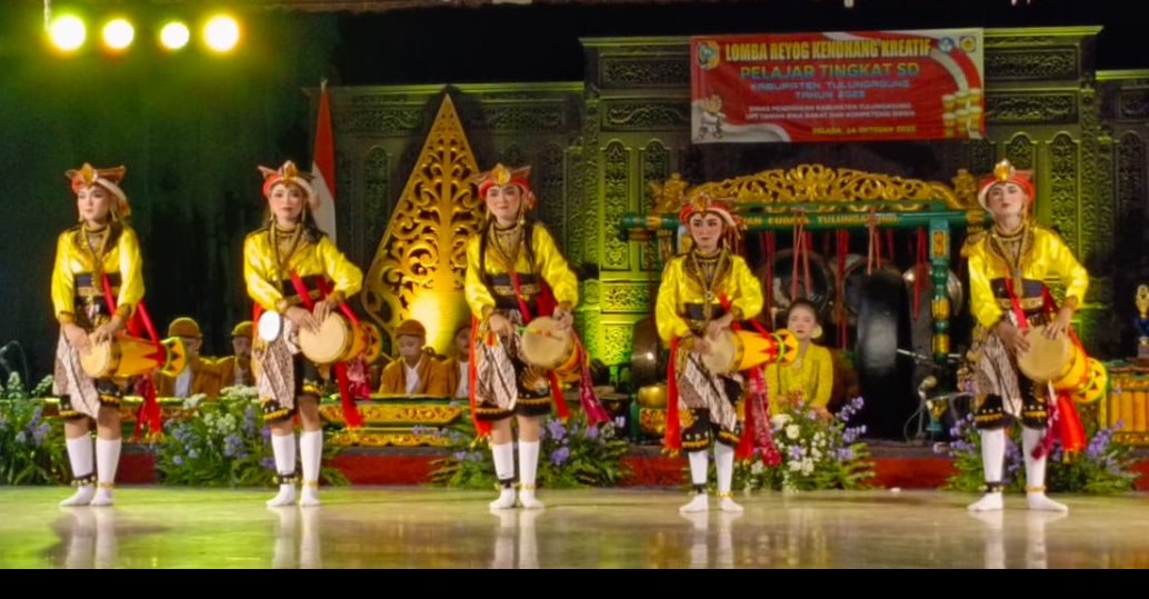 Lomba Reog Kendang Kreatif 2025, Saat Anak-anak Menyelamatkan Tari Reog Kendang