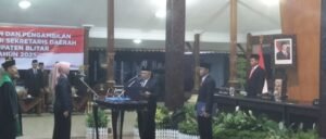Khusna Lindarti Resmi Dilantik Jadi Sekda Blitar: Bupati Minta “Gas Pol Tanpa Kurangi Kualitas”