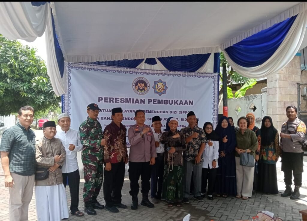 LPI Al Azhaar Kedungwaru Tulungagung Gelar Tasyakuran SPPG Banjarbendo Sidoarjo Jawa Timur