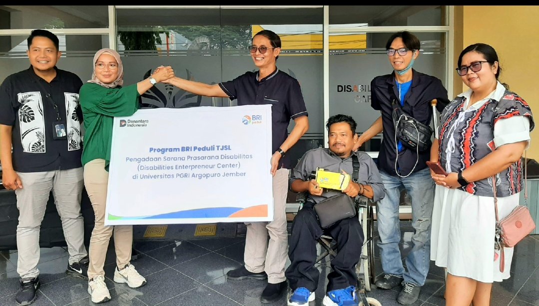 BRI Dorong Kemandirian Disabilitas Lewat Pusat Kewirausahaan Inklusif di UNIPAR Jember