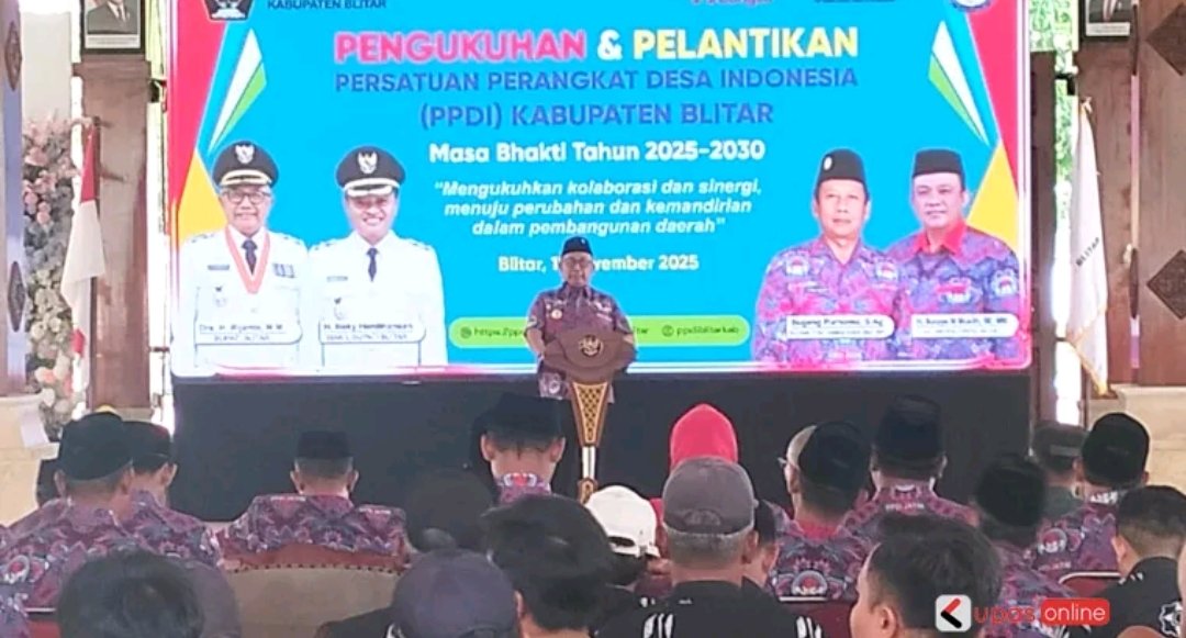 Bupati Blitar Dorong PPDI Jadi Garda Penggerak Kemajuan Desa