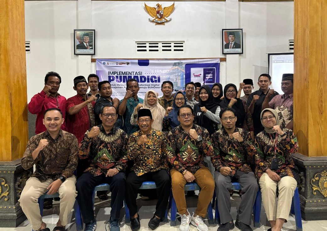 UBHI PGRI Tulungagung Dorong Digitalisasi Tata Kelola Keuangan BUMDesa Puma Jaya lewat Aplikasi PUMADIGI