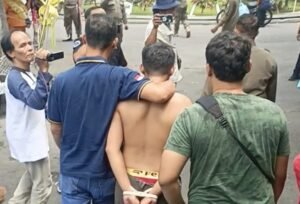 Copet Menyamar Jadi Wartawan Ditangkap Satpol PP di Tengah Upacara Hari Jadi Tulungagung
