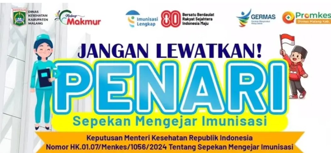 PENARI 2025 Digelar Serentak: Dinkes Kabupaten Malang Ajak Warga Kejar Imunisasi Lengkap