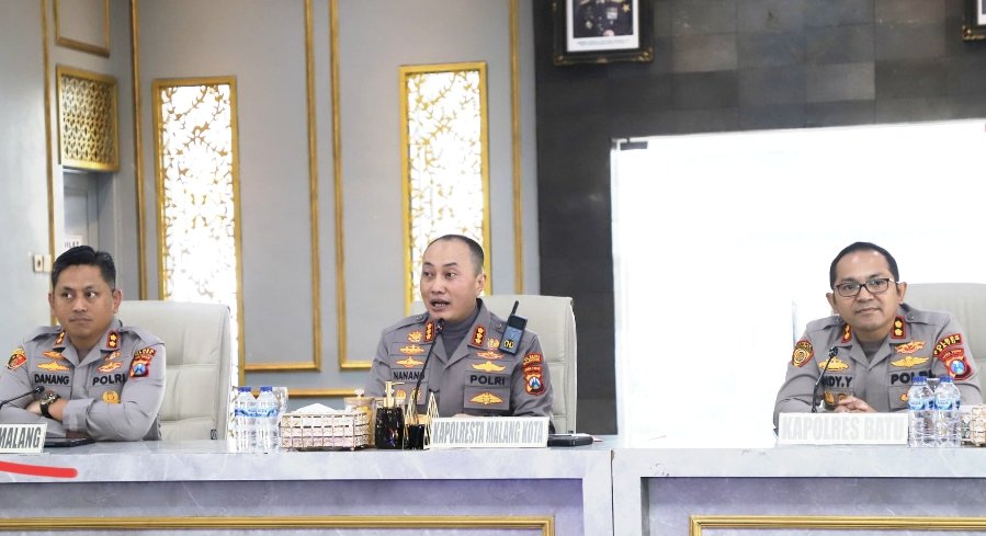 Polisi Gelar Rakor Lintas Sektoral Digelar, Matangkan Kesiapan Operasi Lilin Semeru 2025 di Malang Raya