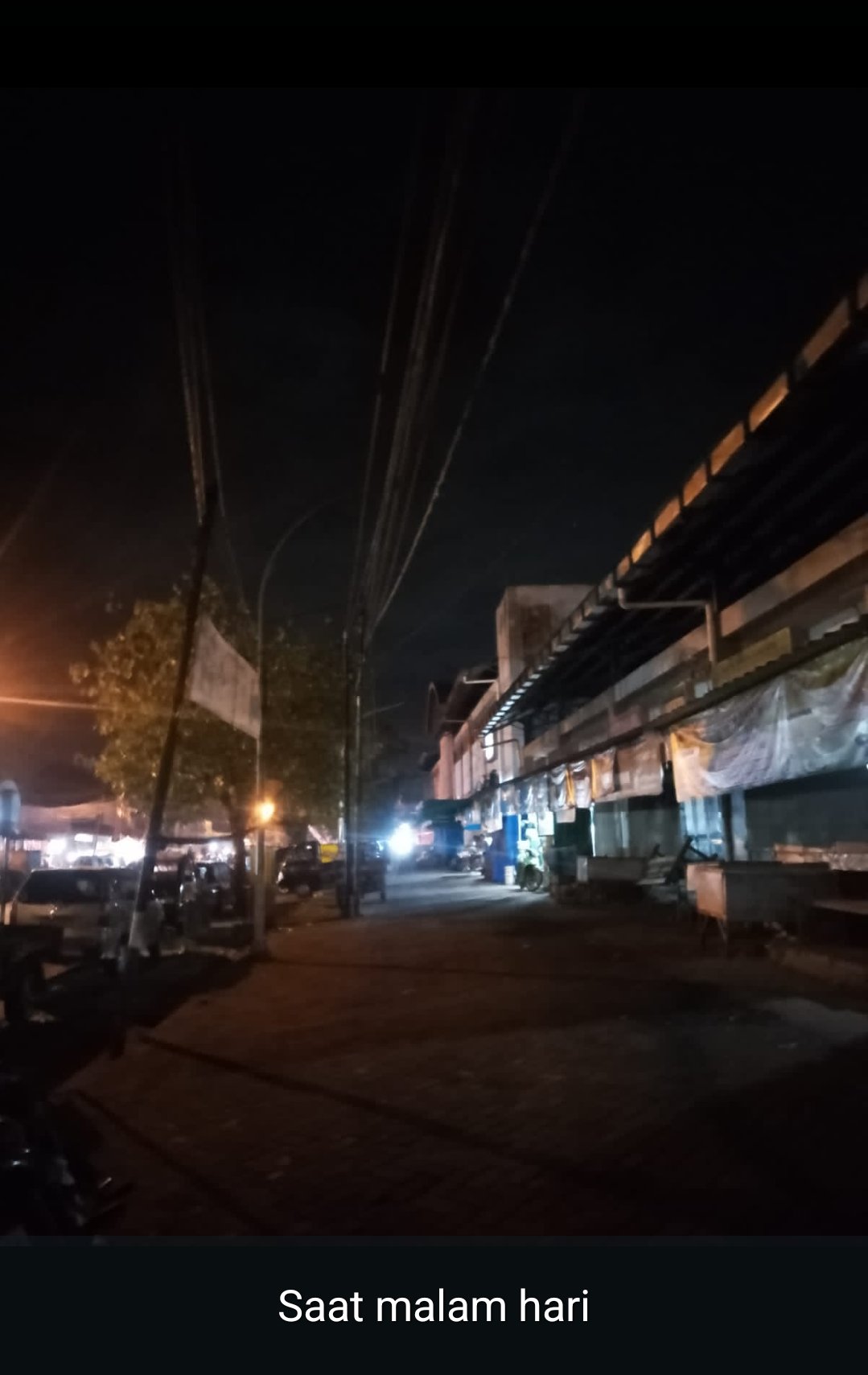 Lampu Pasar Ngemplak Mati Bertahun-tahun, Pedagang Mengeluh