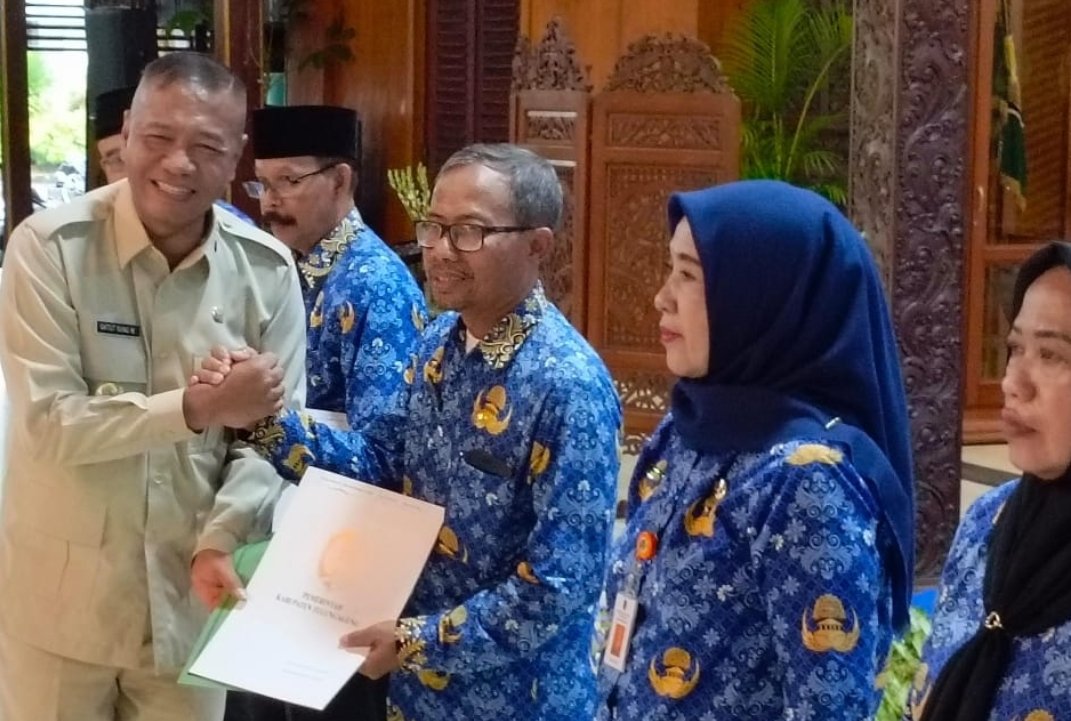 83 ASN Tulungagung Terima SK Pensiun, Bupati Tegaskan Regenerasi dan Jaminan Kesejahteraan