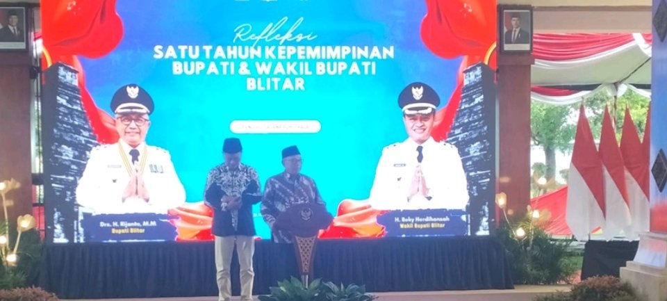 Tak Sekadar Janji, Rijanto Tegaskan Kerja Nyata: Satu Tahun Memancang Fondasi Blitar Berdaya