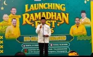 Bupati Gatut Sunu Hadiri Ramadhan Fest Golkar Tulungagung  1447 H/2026
