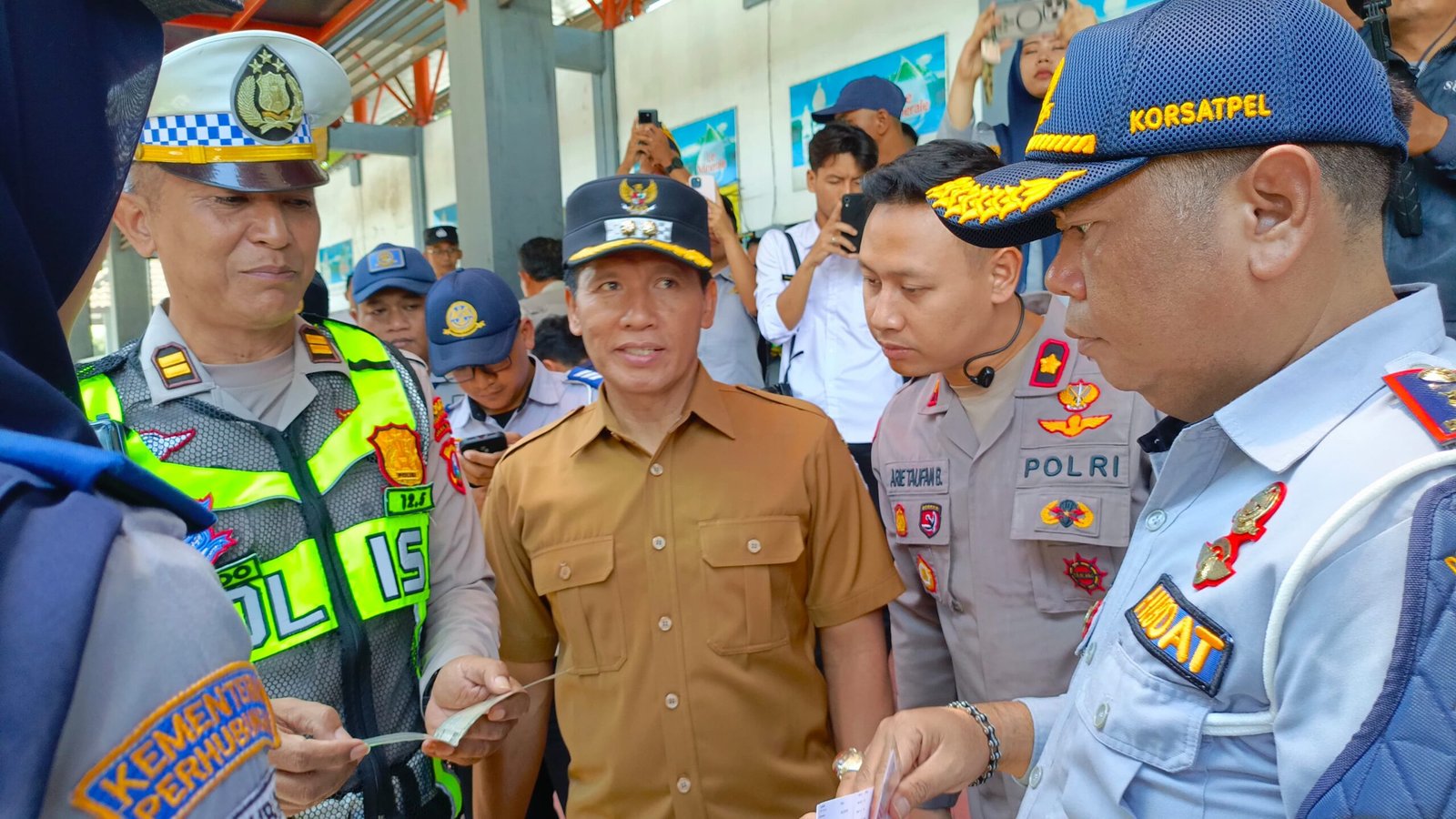Ramp Check dan Tes Narkoba Awak Bus Digelar di Terminal Gayatri