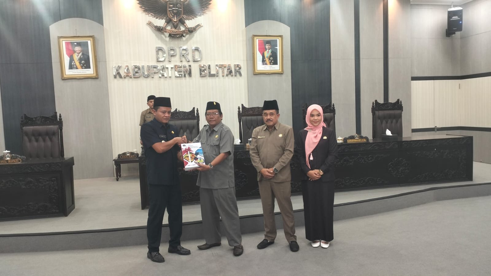 DPRD Kabupaten Blitar Terima LKPJ Bupati 2025, Segera Dibahas Melalui Pansus