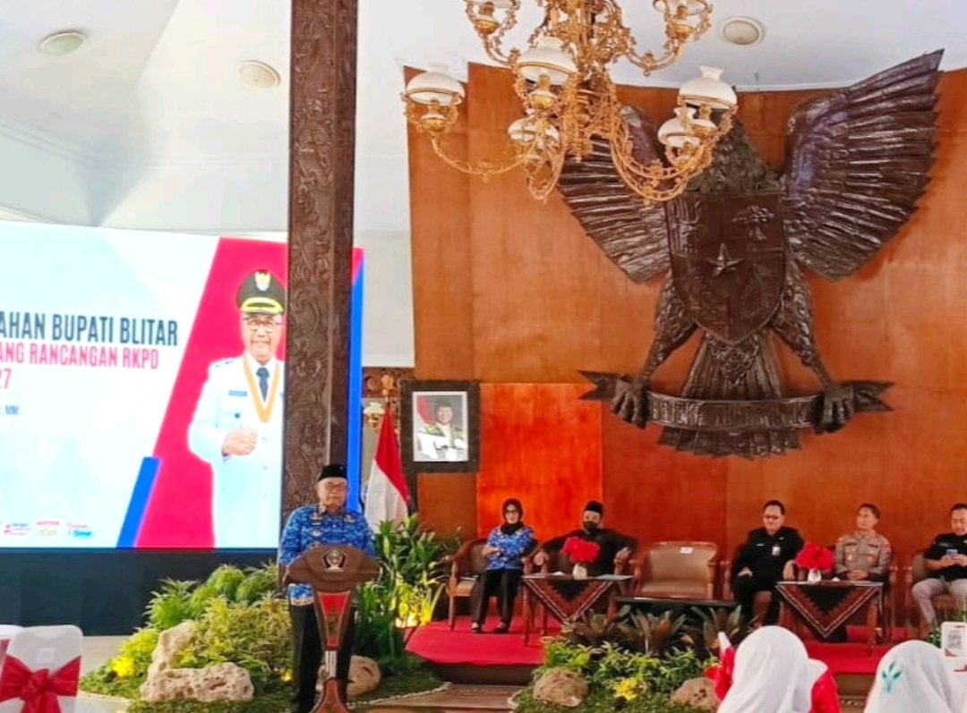 Rijanto Paparkan Arah Pembangunan Blitar 2027