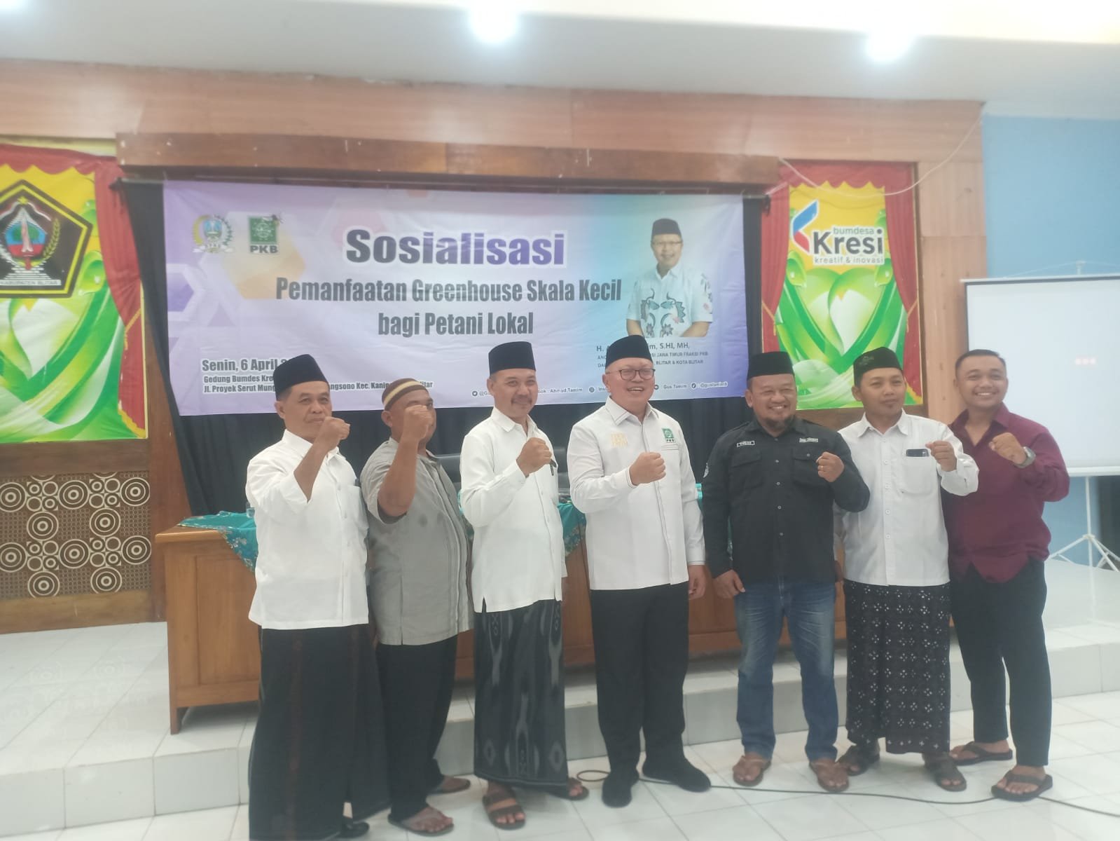 Gus Tamim Dorong Greenhouse Rakyat, Blitar Disiapkan Jadi Kekuatan Pangan Berbasis Desa