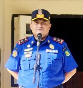 Damkar Trenggalek Bersama TMMD 128 Edukasi Warga Desa Sukorejo Cegah Bahaya Kebakaran