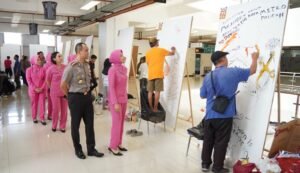 HUT Bhayangkara ke-80, Polresta Malang Kota Gelar Lomba Mural Cegah Vandalisme