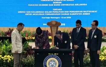 Lawan Kemiskinan dengan Data dan Riset, Pemkab Jember Gandeng FEB UNAIR